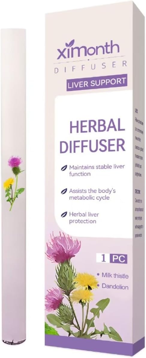 Upgraded Mullein Inhaler for Lung Cleansing & Breathing Support,
