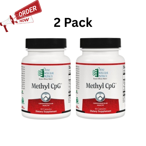 2 Pack NEW Methyl CPG-Ortho Molecular- Dietary Supplement (60 Caps)
