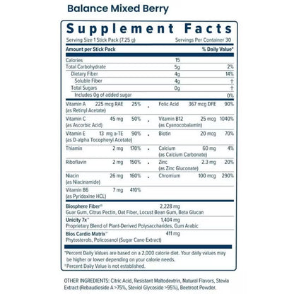 Unicity Balance Mixed Berry Flavor - 30 Stick pack