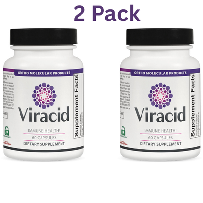 2 Pack Viracid Immune Support Capsules 120 Count Dietary Supplement