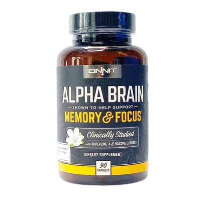 Brain Support Supplement for Memory, Focus & Cognitive Performance | Nootropic Formula Capsules (30 Count)