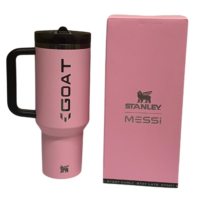 Stanley x Messi Quencher ProTour Flip Straw Tumbler 40 Oz.