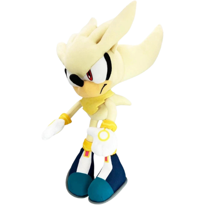 Official Licensed Super Silver Sonic the Hedgehog Silver Sonic Plush