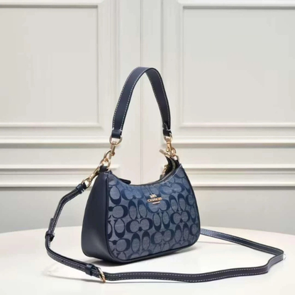 COACH Teri Shoulder Bag Signature Chambray CH139