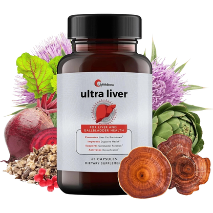 Advanced Liver & Gallbladder Support Supplement for Healthy Detox Function | Herbal Wellness Formula Capsules