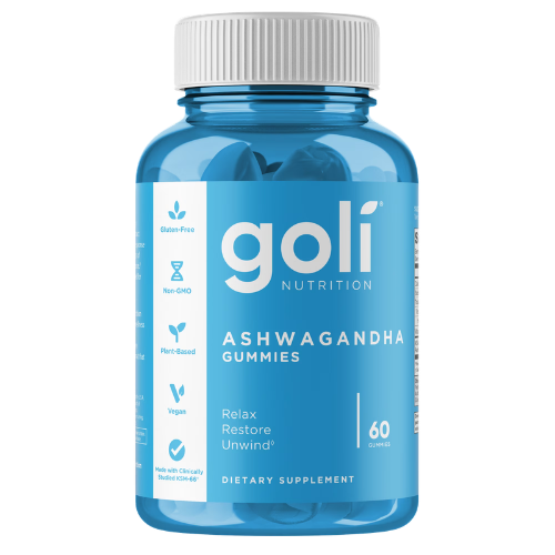 Ashwagandha Stress Support Gummies for Mood Balance, Relaxation & Daily Wellness | Mixed Berry Flavor (60 Count)