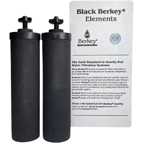 Authentic Berkey BB9-2 Black Filter Elements Long Life Water Purifier New