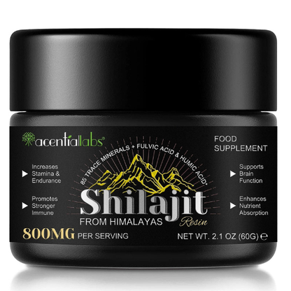 Pure 100% Himalayan Shilajit, Soft Resin, Organic, Extremely Potent, Fulvic Acid