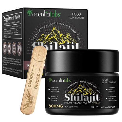 Pure 100% Himalayan Shilajit, Soft Resin, Organic, Extremely Potent, Fulvic Acid
