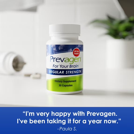 Prevagen Regular Strength Capsules with Apoaequorin for Your Brain , 30 Count