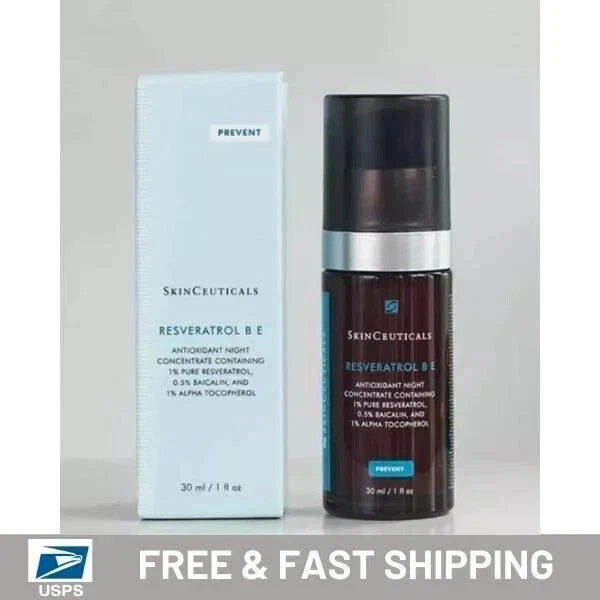 SkinCeuticals Resveratrol BE Night Serum 1oz 30ml