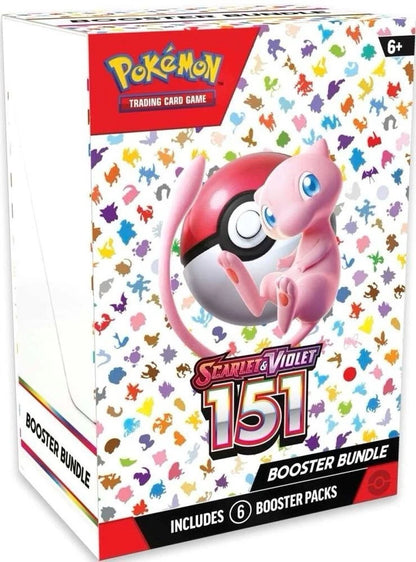 Pokémon TCG: Scarlet & Violet-151 Booster Bundle (6 Packs)