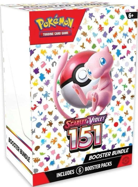 Pokémon TCG: Scarlet & Violet-151 Booster Bundle (6 Packs)