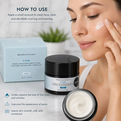 P-TIOX Wrinkle Modulating Peptide Cream (Line & Pore) SkinCeuticals 48ml / 1.6oz